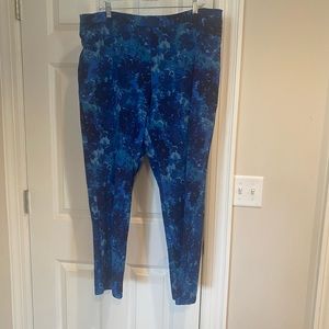 Isaac Mizrahi Floral Stretch Jeans, Size 18W